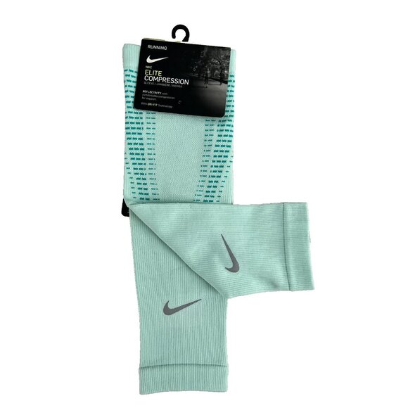 Nike Running Elite Compression Reflective Sleeves ( L ) - Picture 1 of 2